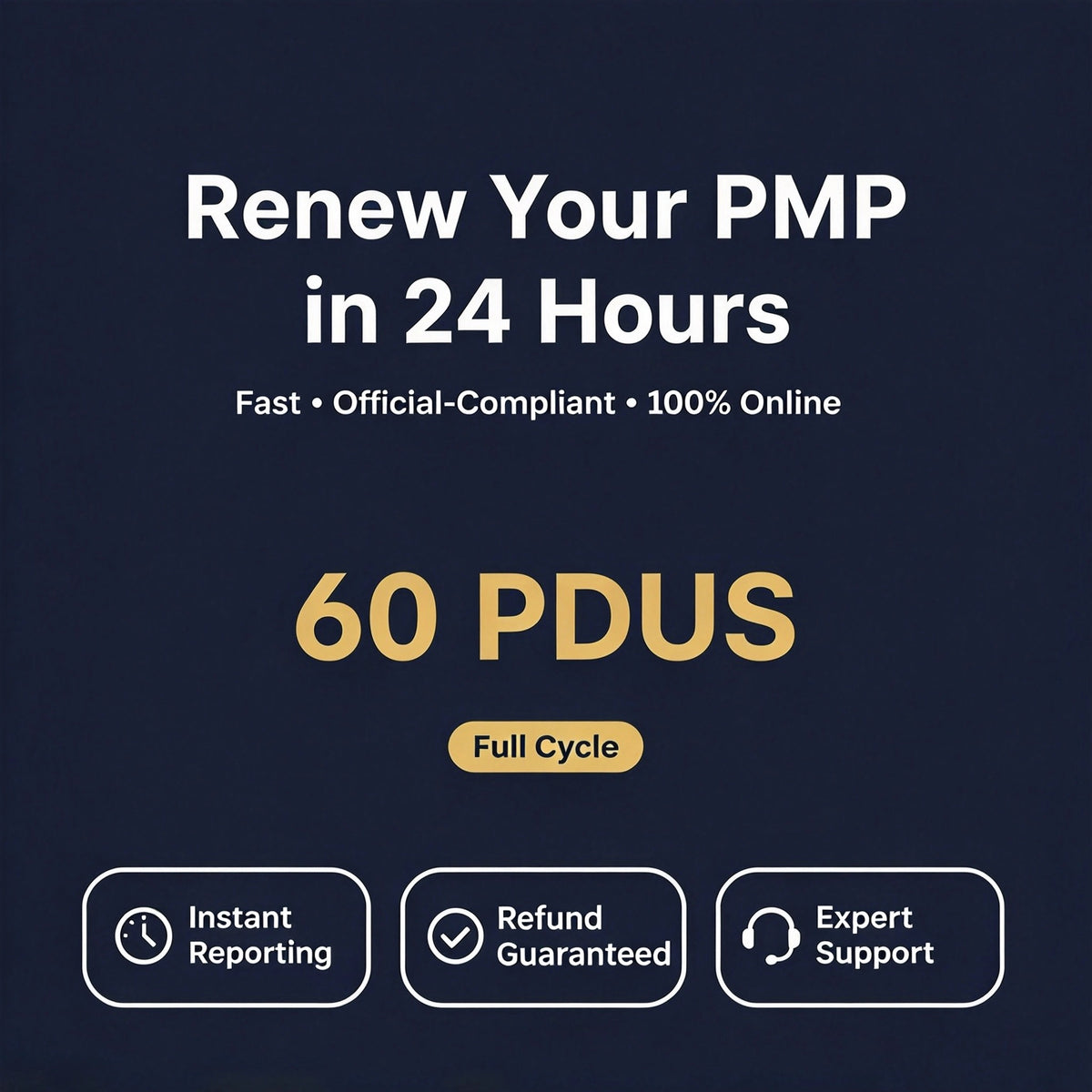 60 PDUs Fast Reporting | ATP Compliant PDU | Refund Guarantee