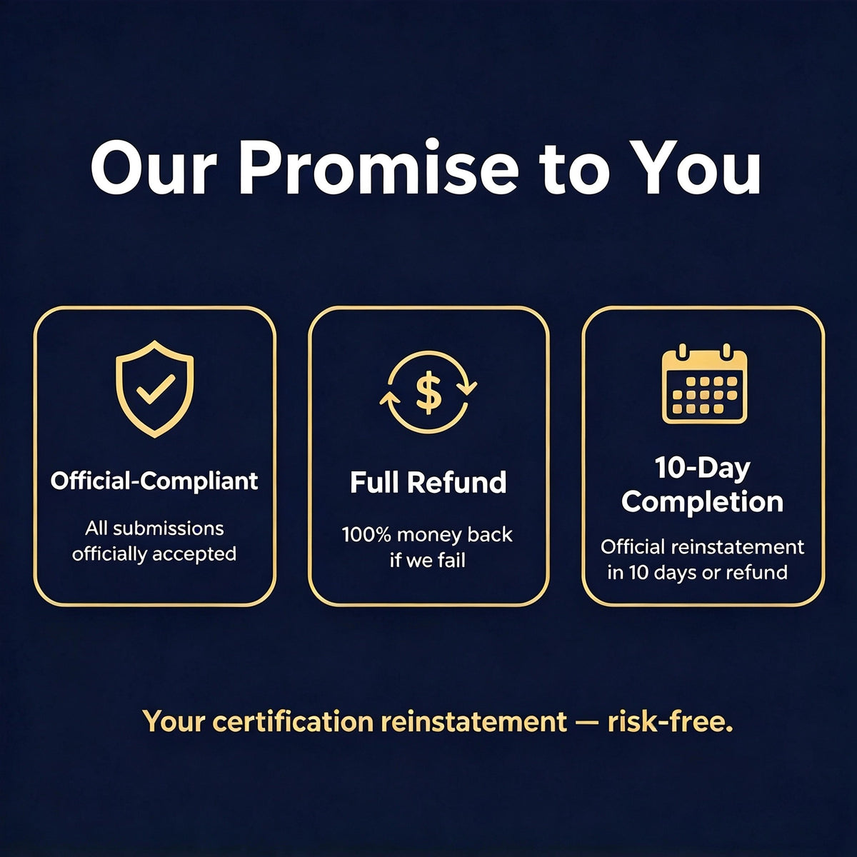 Expired PMP Reinstatement | Official Compliant | Refund Guarantee